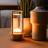 Luxora™ | Stijlvolle, draadloze tafellamp met instelbare helderheid en lange batterijduur Ridozo